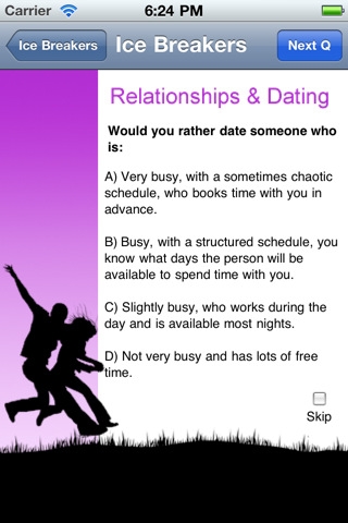 funny ice breakers dating